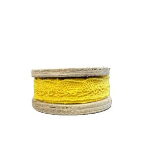 NASTRO PIZZO 2 X 300 CM giallo (Cod. 18507-01)