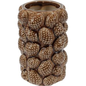 VASO CERAMICA PIGNE 23 CM marrone (Cod. 40660-01)