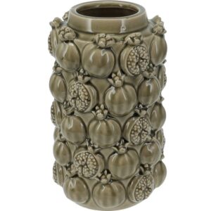 VASO CERAMICA MELOGRANO 26 CM verde (Cod. 40662-02)