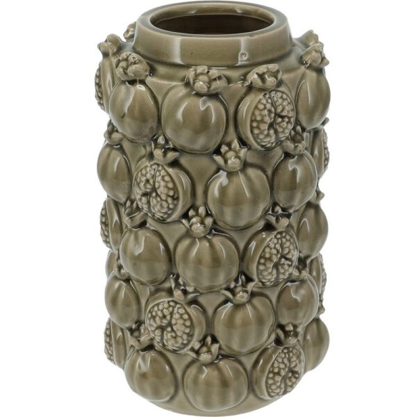 VASO CERAMICA MELOGRANO 26 CM verde (Cod. 40662-02)