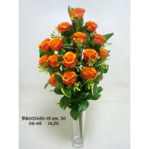 FRONTALE ROSE X15 CM50 arancio (Cod. 41060-02)
