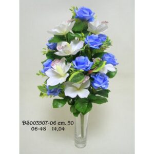 FRONTALE ROSE/CYMBIDIUM X15 CM50 blu (Cod. 41056-04)