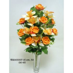 FRONTALE ROSE/CYMBIDIUM X15 CM50 arancio (Cod. 41056-05)