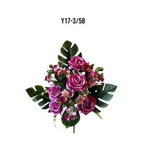 MAZZO FRONTALE ROSE viola (Cod. 41034-02)