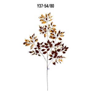 RAMO FOGLIE FICUS BENJAMIN  oro (Cod. 41035-01)