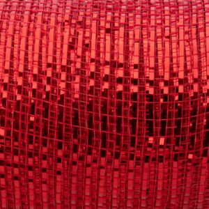 BOBINA DECO FILO A RETE 52 CM X 10 YARD rosso (Cod. 40867-03)