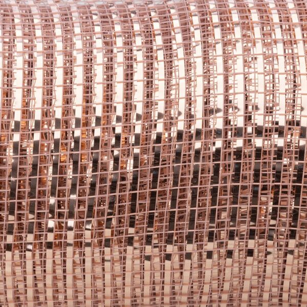 BOBINA DECO FILO A RETE 52 CM X 10 YARD rosa (Cod. 40867-04)
