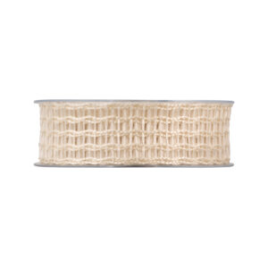 NASTRO RETE LUCE MM40 MT20 crema-02 (Cod. 1479-02)