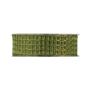NASTRO RETE LUCE MM40 MT20 verde-muschio-17 (Cod. 1479-15)