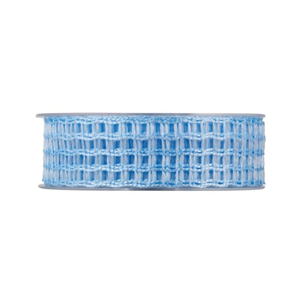 NASTRO RETE LUCE MM40 MT20 azzurro-celeste-21 (Cod. 1479-18)