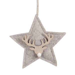 DECORO STELLA 17X16XH2,5 CM  (Cod. 36261-02)