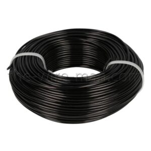 FILO ALLUMINIO LACCATO MM.2 MT.60 500GR nero (Cod. 3576-15)