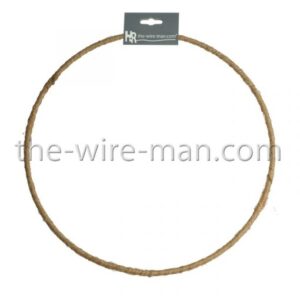 ANELLO METALLO DIAMETRO 35 CM naturale (Cod. 40201-03)