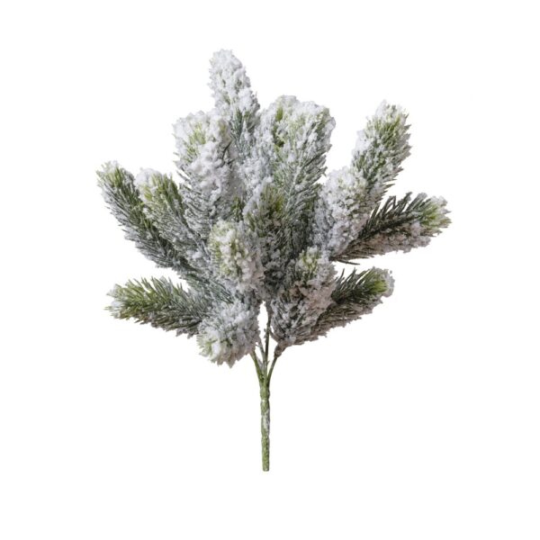 MAZZO PINO INNEVATO 35 CM verde (Cod. 41165-01)