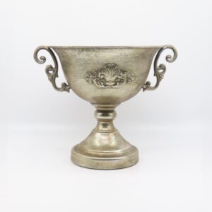 COPPA SIENA 29X23X23 CM grigio-peltro (Cod. 41153-02)