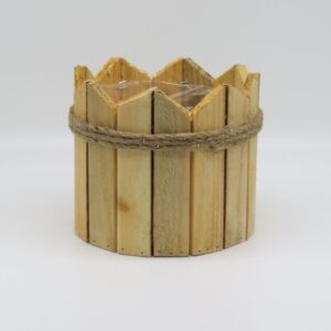 CASPO' LEGNO 17X15 CM naturale (Cod. 41147-01)