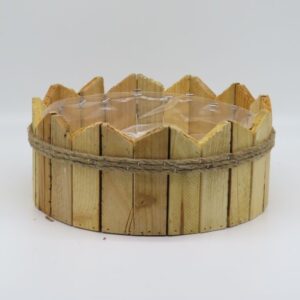 CASPO' LEGNO 26X11 CM naturale (Cod. 41148-01)