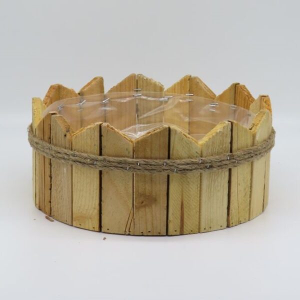 CASPO' LEGNO 26X11 CM naturale (Cod. 41148-01)