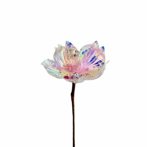 PICK RAMO MAGNOLIA H20 D19 CM iridescente (Cod. 41175-01)