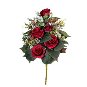 FRONTALE ROSA EQUADOR X13 55 CM rosso (Cod. 41131-01)