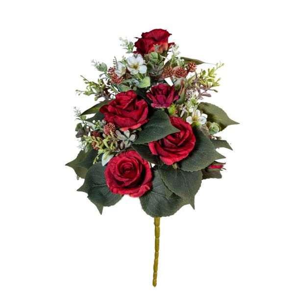 FRONTALE ROSA EQUADOR X13 55 CM rosso (Cod. 41131-01)