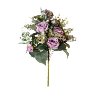 FRONTALE ROSA EQUADOR X13 55 CM malva (Cod. 41131-02)