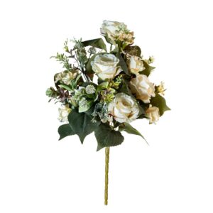 FRONTALE ROSA EQUADOR X13 55 CM crema (Cod. 41131-04)
