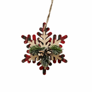 DECORO NATALIZIO DA APPENDERE D12 CM  (Cod. 40722-05)