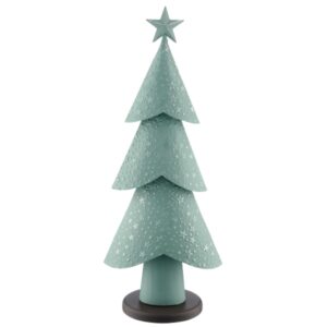 ALBERO DI METALLO CON BASE 26X16X60 CM salvia (Cod. 41079-03)