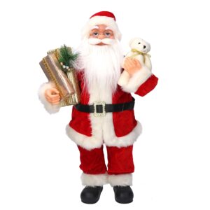 VG. BABBO NATALE TESSUTO H80 CM rosso (Cod. 41218-01)