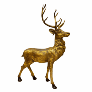 CERVO 81X46 H130 CM oro (Cod. 41300-01)