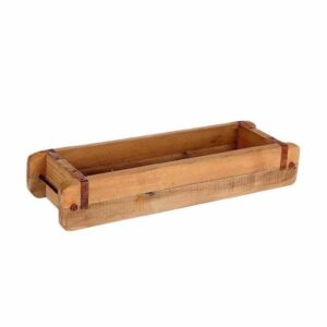 CONTENITORE LEGNO 46X15 H8 CM naturale (Cod. 41292-01)
