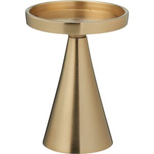 PORTACANDELA ALLUMINIO ORO 10X13 CM  (Cod. 41120-01)