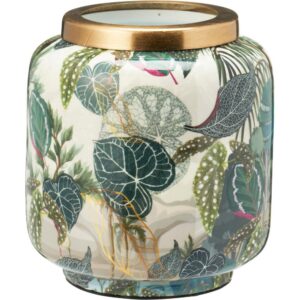 VASO METALLO GIUNGLA 15X15 cm  (Cod. 41121-01)