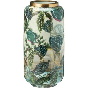 VASO METALLO GIUNGLA 15X30 CM  (Cod. 41123-01)