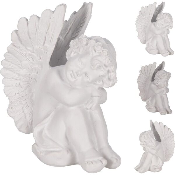 1 PZ. ANGELO DECO RESINA 10 CM  casuale (Cod. 41111-01)