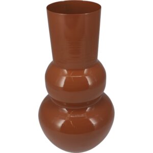VASO ZINCO 16X30 CM caramello (Cod. 41125-01)