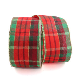 PP105 NASTRO DARK TARTAN MM 40 X 10 MT rosso (Cod. 41286-01)