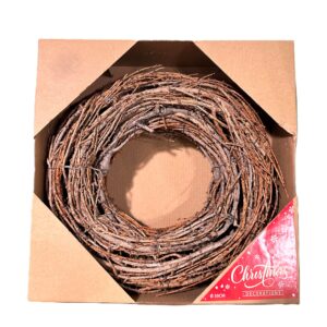 CORONA RAMI DI SALICE D30 CM chiaro (Cod. 40715-01)