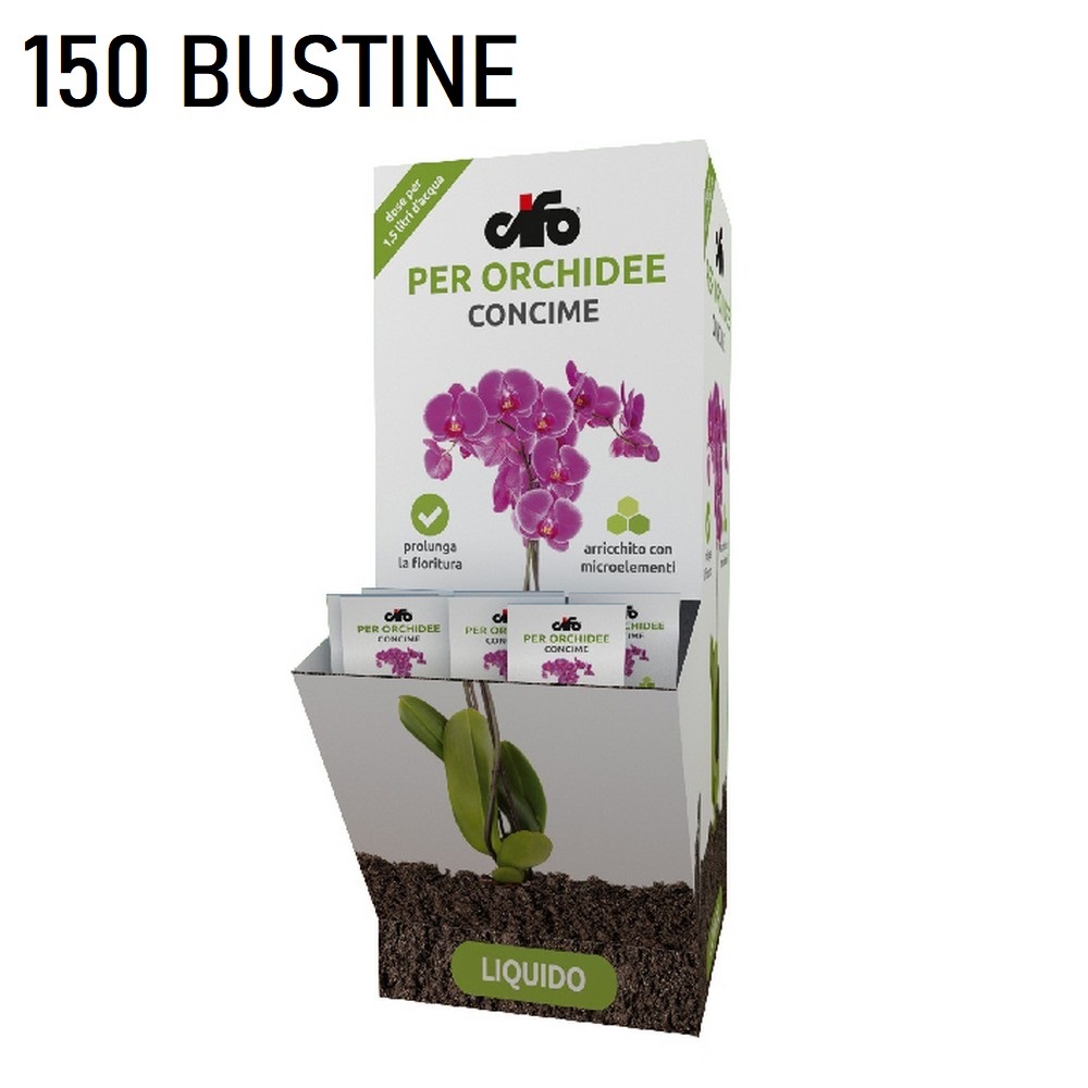 CIFO EXPO CONCIME LIQ. PER ORCHIDEE 150 PZ. ML.2,5/BUST. (Cod. 37990-01)