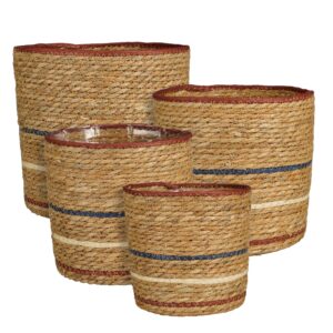 SET 4 PZ. CESTO RACHEL D19-D21-D23-D25 CM  (Cod. 41362-01)