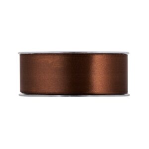 NASTRO DOPPIO RASO ECONOMICO MM40 X 50MT  marrone-23 (Cod. 39340-25)