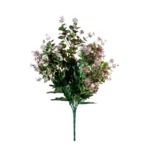 MAZZO WILD FLOWER X12 45 CM malva (Cod. 41376-01)