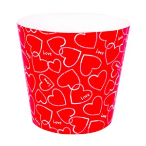 10 PZ. CASPO' CARTA EUREKA 9,5X12,5 H12,5 CM rosso (Cod. 41383-01)