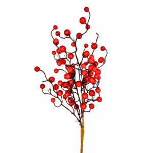 RAMO BACCHE H30 CM rosso (Cod. 24327-01)