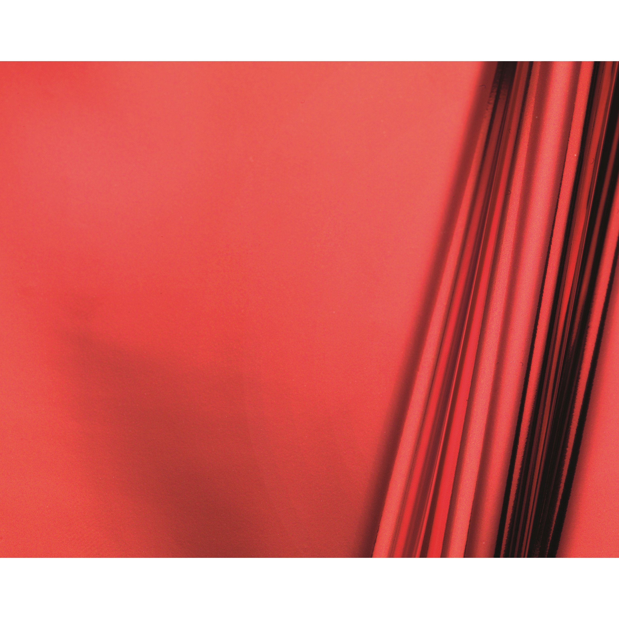 ROTOLO METALLIZZATO BILATO H75 X 50 MT rosso (Cod. 41469-01)