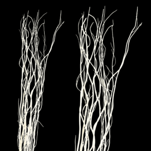 RAMO WILLOW CM130 X10 PZ bianco (Cod. 41319-01)