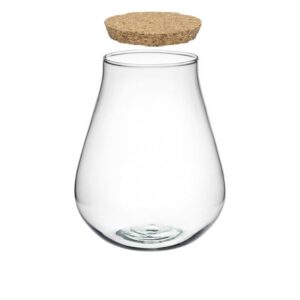 VASO VETRO H18 D14,5 CON TAPPO SUGHERO   (Cod. 41468-01)