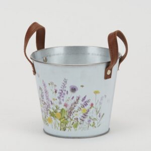 PORTAVASO FIORI MANICI PELLE PER VASO D12 CM   (Cod. 41662-01)