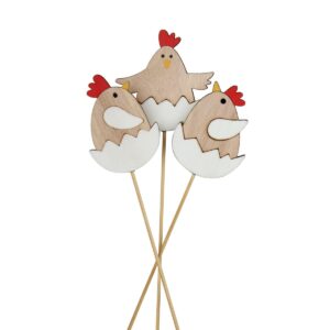 SET 9 PZ. PICK GALLINE H29 CM  (Cod. 41574-01)